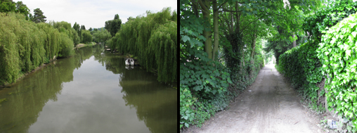 A branch of the Seine at Poissy