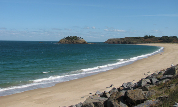 The coast of Brittany near Saint Malo. GLK