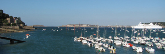 Facing Saint Malo from the port of Dinard. GLK