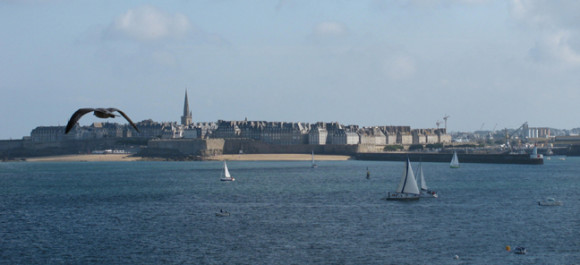 Approaching Saint Malo from Dinard. GLK