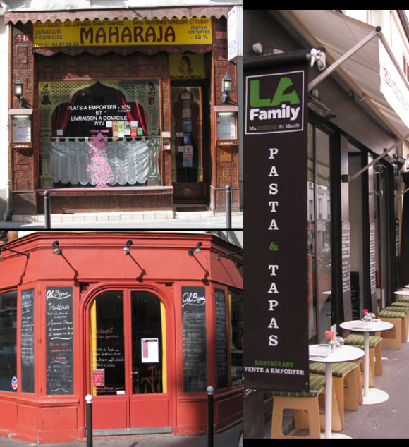 Restaurants, Batignolles Quarter, Paris, 17th arr. GLK