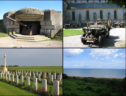 normandy landing visiting france zone itineraries advice