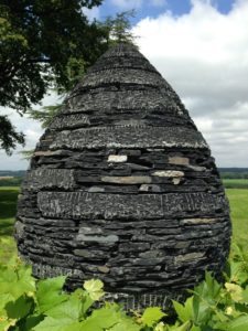 Installation by Andy Goldsworthy at Chaumont 2016. Photo Corinne LaBalme