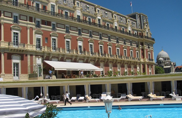 Biarritz hotels Hotel du Palais. GLK