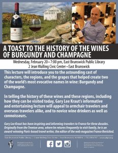 History of wines of Burgundy and Champagne