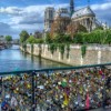 Love Locks on the Bridges of Paris