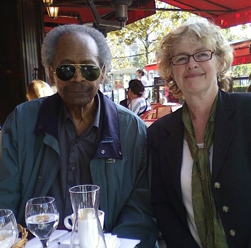 James Emanuel and Janet Hulstrand in Paris, 2010.