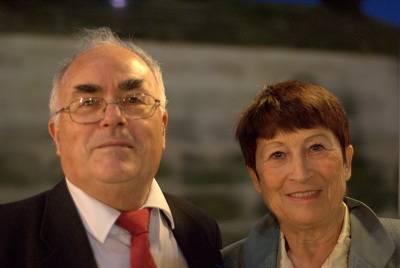 Georges and Monique Lucenet, authors of La Seine Impressionniste. Photo Brandon Eckhoff.