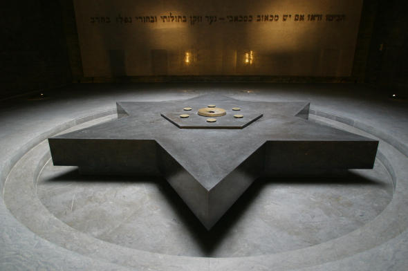 Crypt of the Shoah Memorial, Paris (c) Nathalie Darbellay