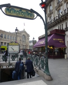 Terminus Nord, Gare du Nord. Photo GLK.