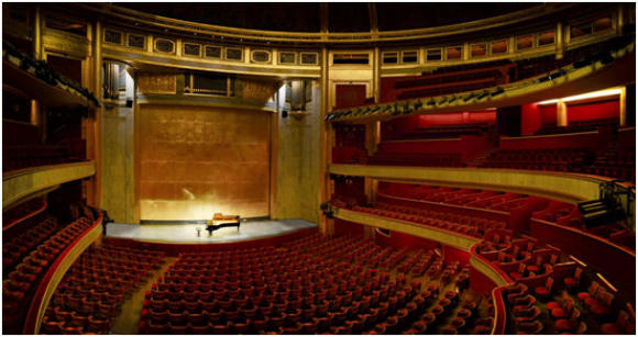 Théâtre des Champs-Elysées, interior.