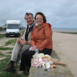 A cheese picnic near Utah Beach