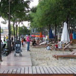 Waterfront hoofin’ in Paris