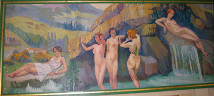Women bathing, Vichy.