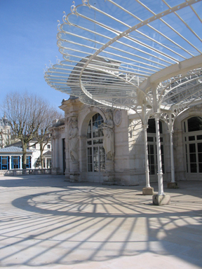 Entrance to Vichy's casino.