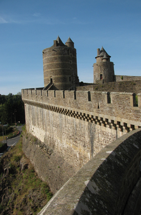Ramparts of Fougères.