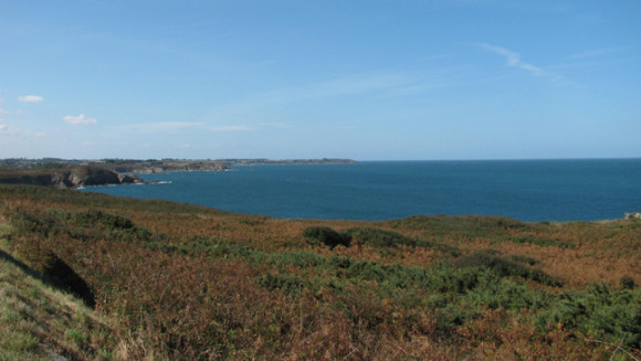 The coast of Brittany near Saint Malo. GLK