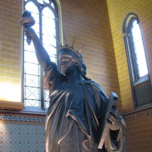 Statue of the Liberty in the Musée des Arts et Métiers