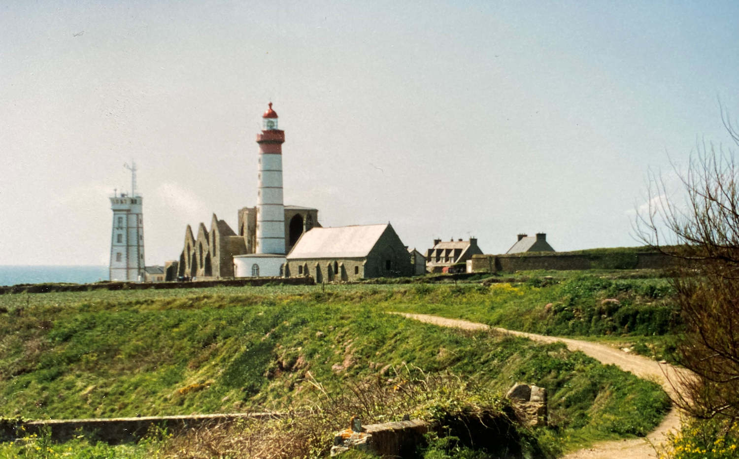 Finistere (Brittany) lighthouse, potato article. Francesca Cannan