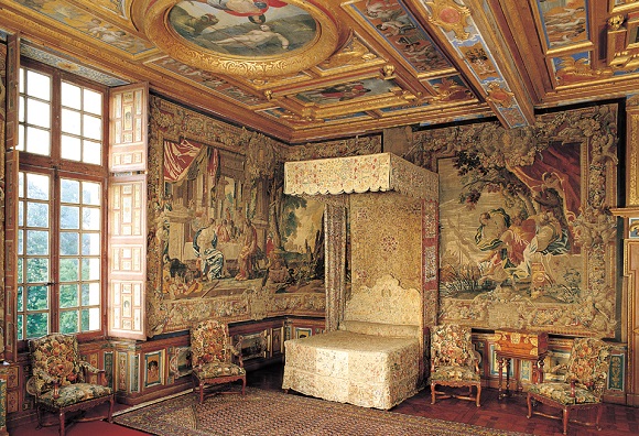 The King's Bedroom. Photo Valoire / Château de Cheverny.