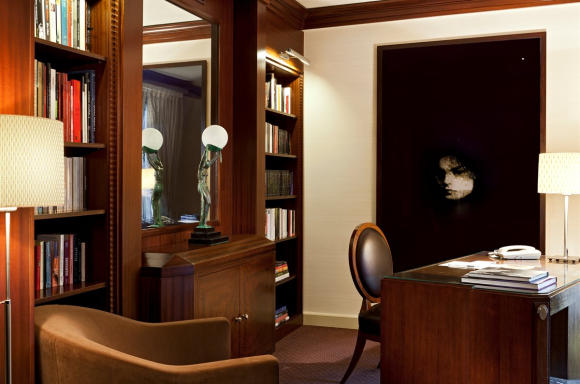 Corner of the Literary Suite, Hotel Lutetia © Fabrice Rambert