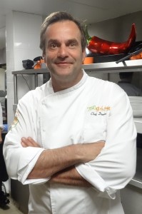 Damien Duquesne, owner-chef, 750g La Table. Photo GLK.