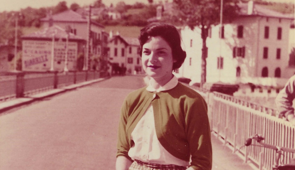 Lyla Black Ward in France, 1952