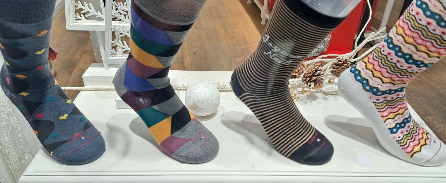 Chaussettes Labonal socks made in France.