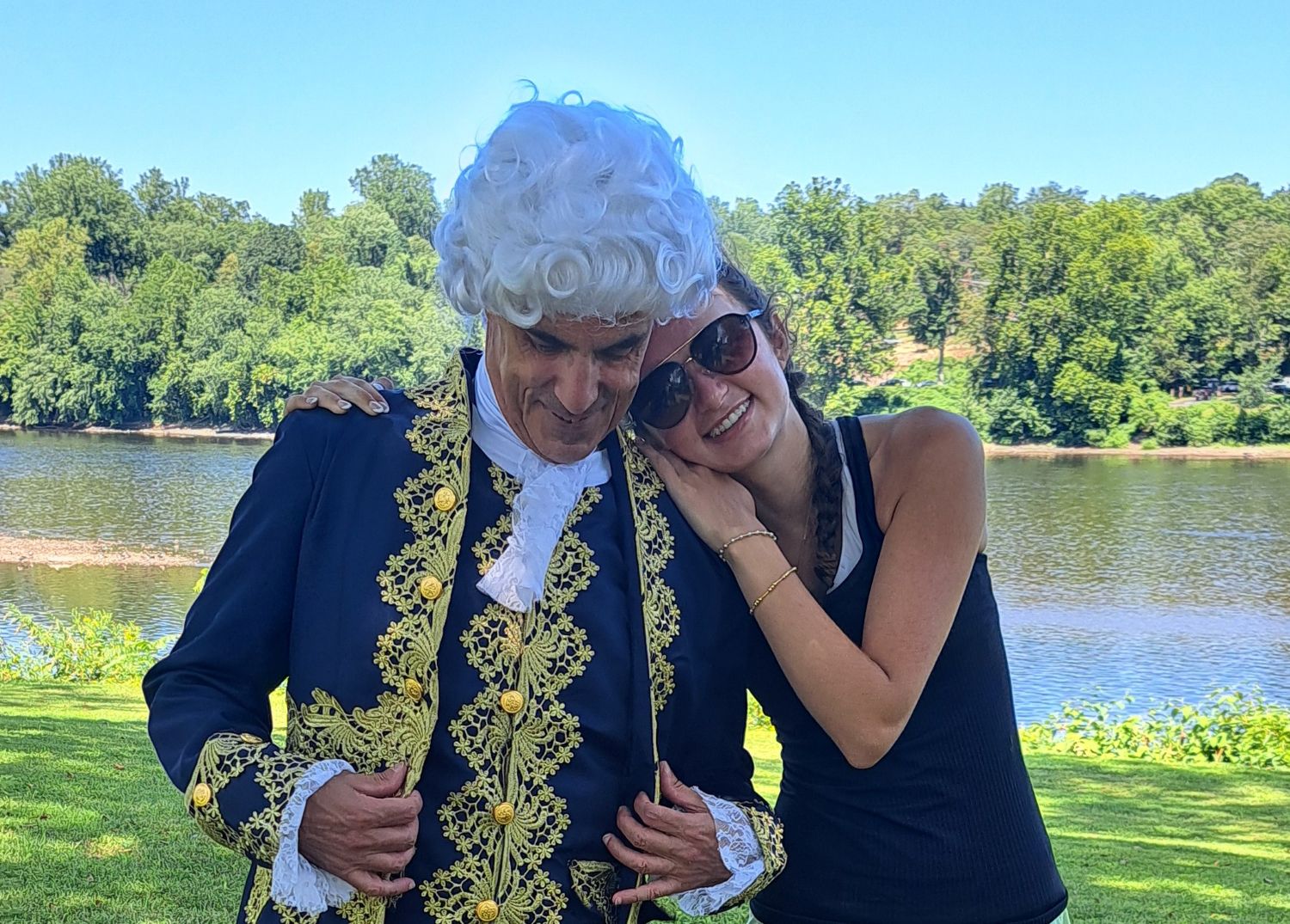 Lafayette in America with the charmante Mademoiselle Lilly