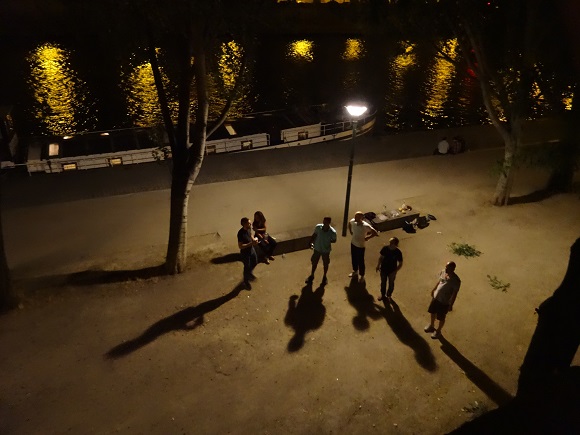 Paris by night-Petanque by the Seine-GLKraut