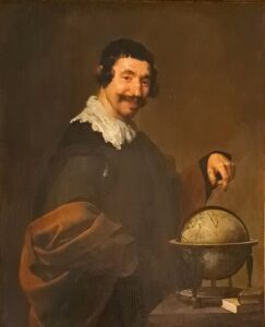 Democritus by Diego Valasquez at the Musee des Beaux-Arts de Rouen. Photo GLK.