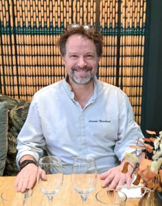 In Situ owner-chef Laurent Blanchard, Rouen restaurant. Photo GLK.