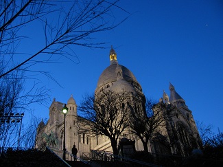 Sacré Coeur, Montmartre. Photo GLK.