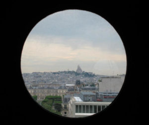 View from the Paris Observatory.