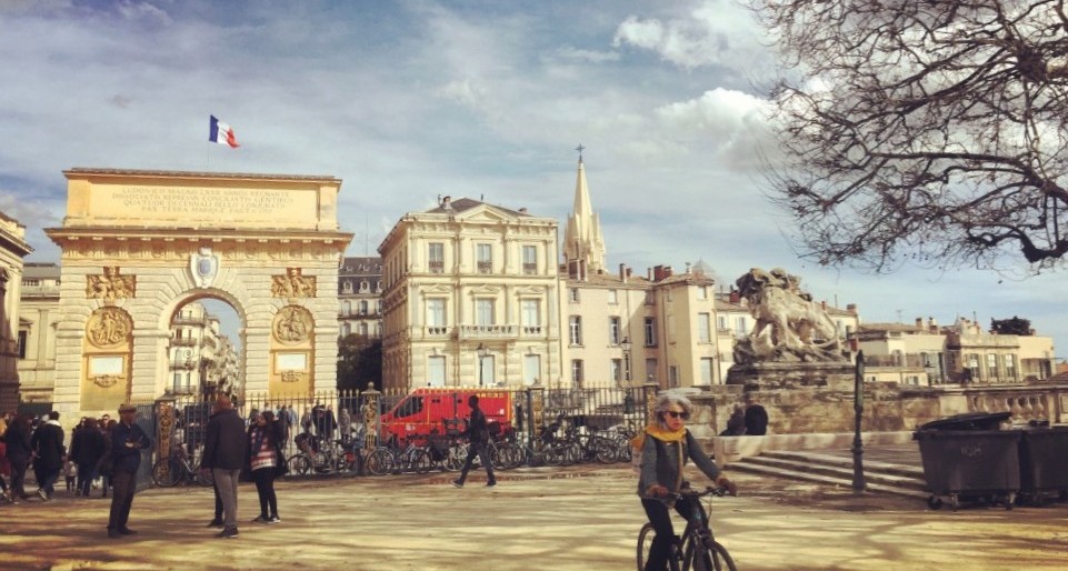 View of the Arc de Triomphe from Parc Peyrou, Montpellier (c) Jenny Eagle Montpellier - view of the Arc de Triomphe from Place du Peyrou. Photo (c) Jenny Eagle
